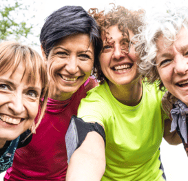 Foto Frau in den Wechseljahren
