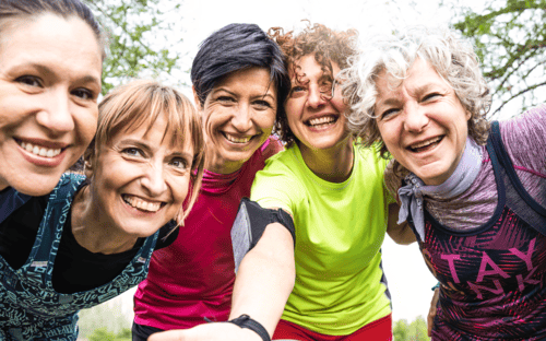 Foto Frau in den Wechseljahren